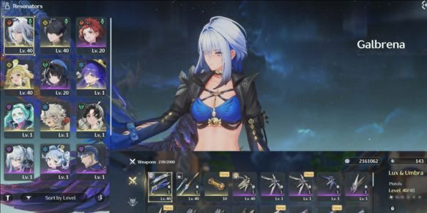 Galbrena Sign + Lucilla UL 20 Server SEA