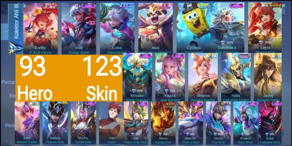 Compte GG Mobile Legends PROMO PAS CHER (#85)