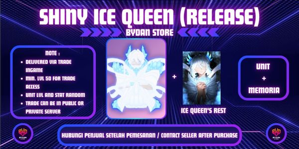 Shiny Ice Queen (Release) + Memoria / Rukia - Anime Vanguards