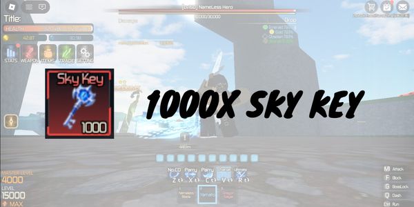 ١٠٠٠ مفتاح Sky - Broken Blade