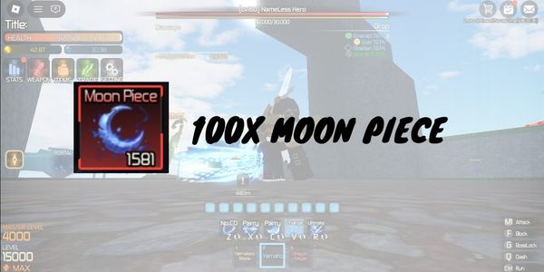 ١٠٠ قطعة Moon Piece - Broken Blade