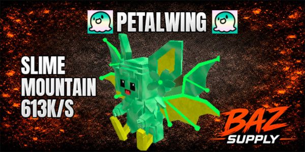 Build A Zoo Pet Slime Petalwing 600k/s+