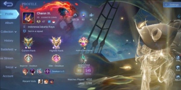 Legend Account Lesley