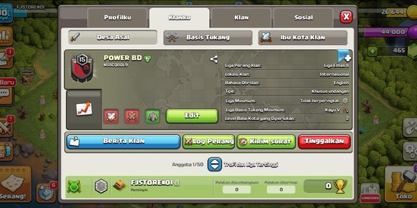 Level 15 Clan Cool Name Cheap
