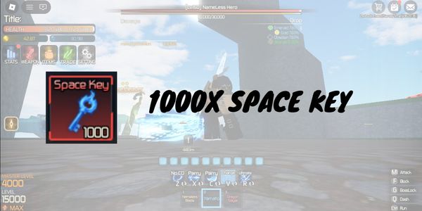 ١٠٠٠ مفتاح Space - Broken Blade