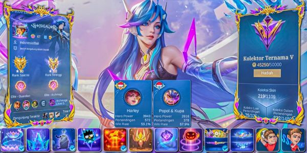 Mobile Legends Account Ex Imo Luxury
