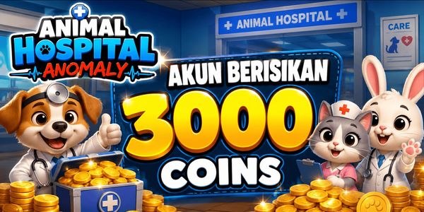 Animal Hospital Account - 3000 Coins