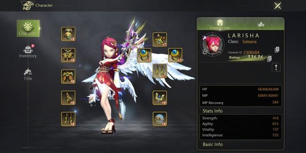 Argenta | Saleana + 윙 S + 헤어스타일