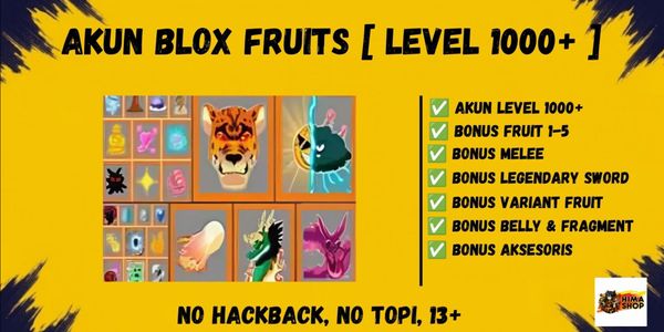BLOX FRUIT ACCOUNT [LEVEL 1000+]