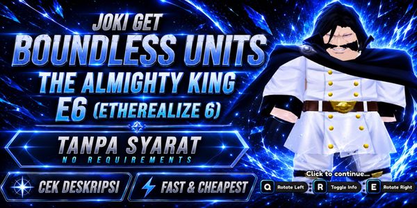 Joki / Service Get Boundless Units Yhwach ( THE ALMIGHTY KING ) II Universal Tower Defense