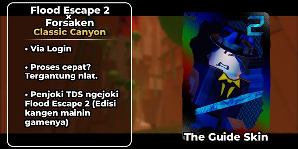 Shedletsky The Guide - Flood Escaped 2 x Forsaken (Collab)