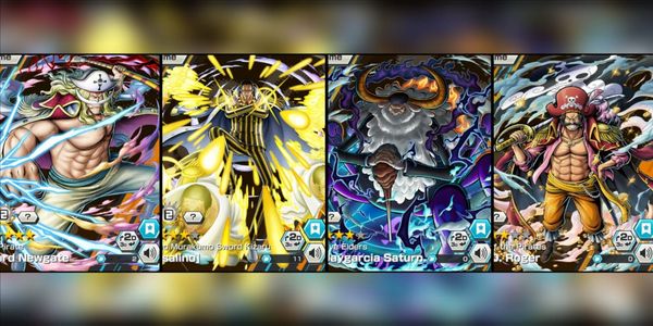 ไอดี 4 Extreme Whitebeard EX Max Kizaru EX 5 Saturn EX 5 Roger EX [Android/iOS]