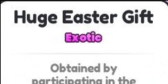 Huge Easter Gift x10000
