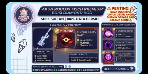Diamond account right rod + Bobber crowded clean data