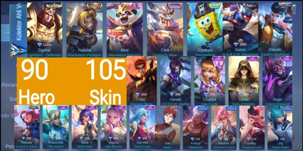 Compte GG Mobile Legends PROMO PAS CHER (#84)
