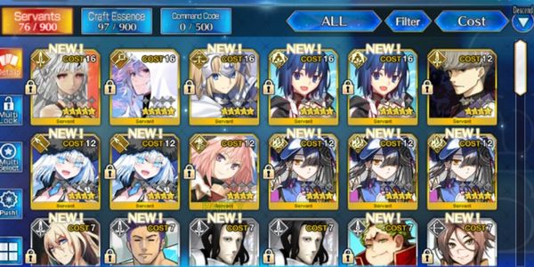 Starter Merlin + Altera + Jeanne D'Arc + Ciel NP 2 [FGO NA]