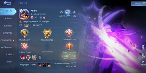 cheap Mobile Legends account