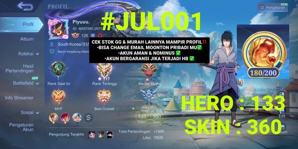 (CHEAPEST) HERO MAX EX IMMORTAL 117 I RECALL NAVI I SASUKE I MINATO I LANCELOT BREN I FANNY MIKASA I HAYABUSA 11.11 I CHANGE SANRIO I #JUL001