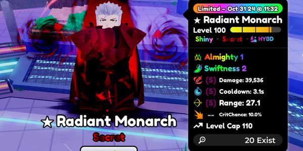 Shiny Radiant Monarch (EVO) Almighty Double Trait