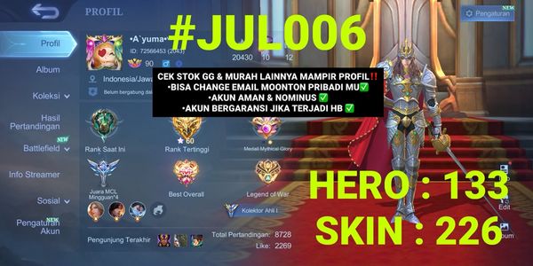 (CHEAPEST) HERO MAX I GAARA VALE I COLLECTOR NATALIA I 2 MYSTIC I 17 EPIC SHOP #JUL006