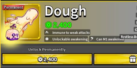 Dough (Permanent)