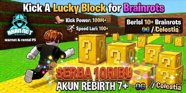 [सिर्फ 10K में] Rebirth 7+ अकाउंट - बोनस brainrots
