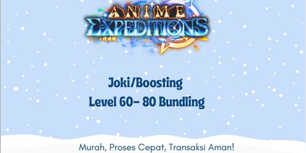 Boosting Level 60 - 80 Bundle | Anime Expeditions