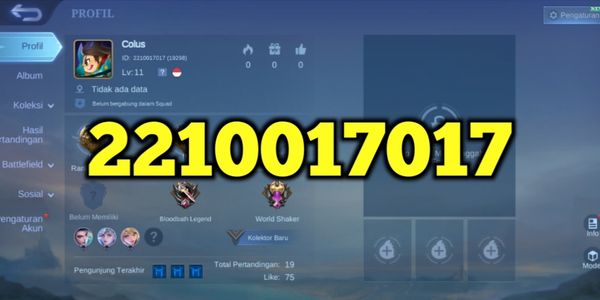 ID Cantik Mobile Legends Siap Ranked