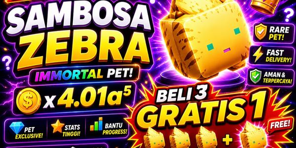 Climb and Jump Tower - Sambosa Zebra (Immortel)