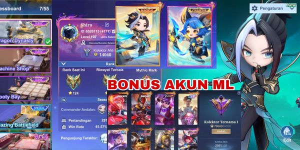 Sultan mcgogo account | many commanders | ready to push & play together | guaranteed safe & 100% secure