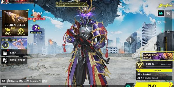 Blood Strike Account Special | Asia | Lv 16 | ZERO - Odashadow [Eternal] | Desert Eagle - Fortune Lion | Weapon Skins | #23JULY26RV6