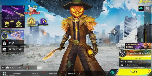 Blood Strike Account Special | Asia | Lv 15 | Kukri - Nexora | MP155 - Hotblast [Limited] | Few Weapon Skins | #26JULY26RV1