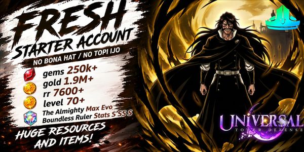 STARTER THE ALMIGHTY KING MAX EVO BOUNDLESS RULER [INSTANT]
