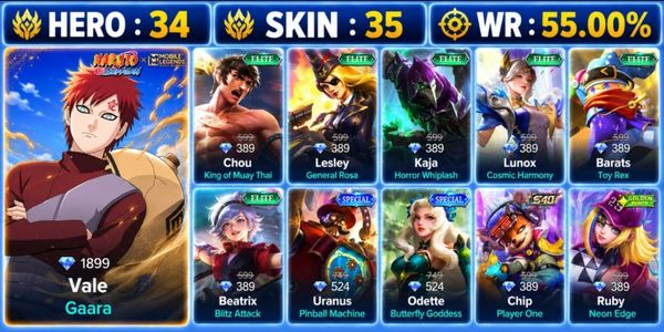 MOBILE LEGENDS SMURF ACCOUNT