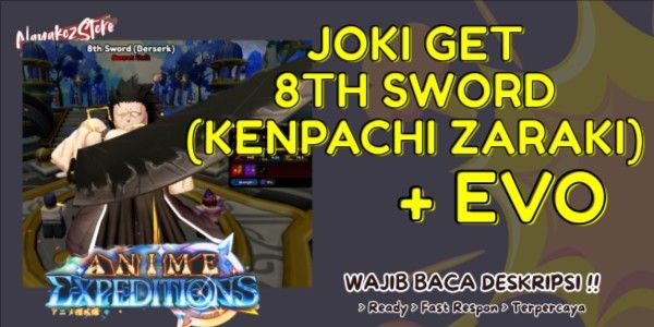 Dapatkan Kenpachi Zaraki + EVO Anime Expeditions