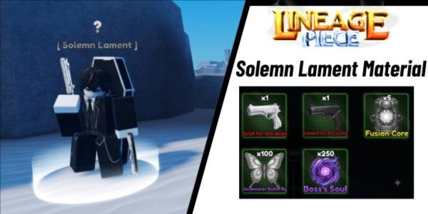 Lineage Parçası | Solemn Lament Malzemesi