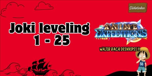 Leveling Boost 1 - 25 Anime Expeditions