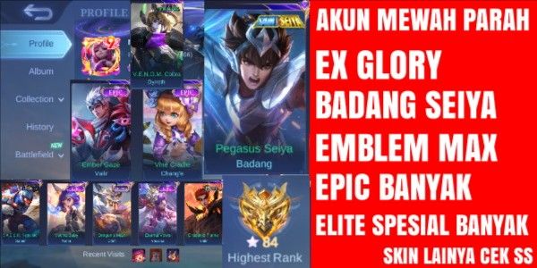 CHEAP LUXURY ACCOUNT READY FOR RANKED
