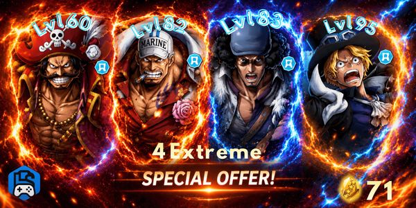 4 Extreme (Roger v1, Sabo, Kuzan, akainu)