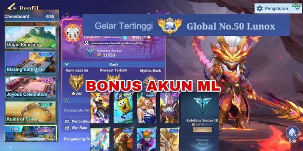 Cheapest mcgg account | ready to play & push rank | guaranteed 100% safe