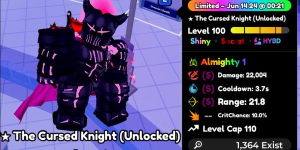 Shiny The Cursed Knight (Unlocked)/Shiny Igris Evo Trait Almighty