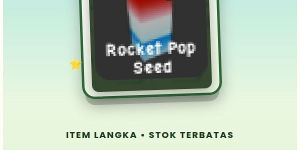 Rocket Pop | Grow A Garden 2