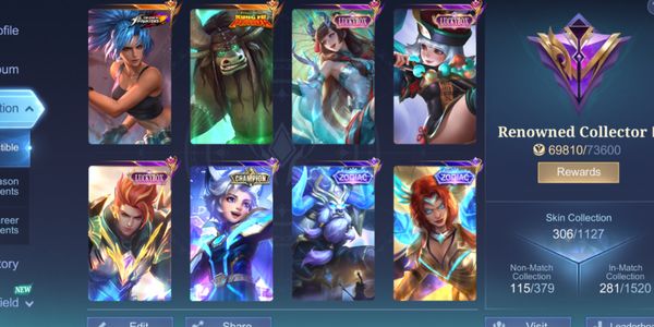 Account Sultan #9 (KoF Karina; Kung Fu Panda Thamuz; Luckybox Kagura, Ruby, Claude, Campione Harith; ecc.)