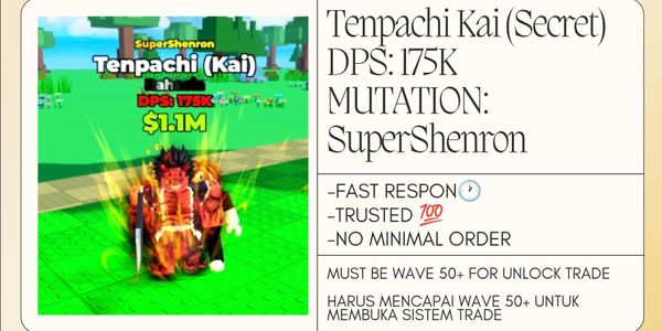 SuperShenron Tenpachi Kai DPS 175K