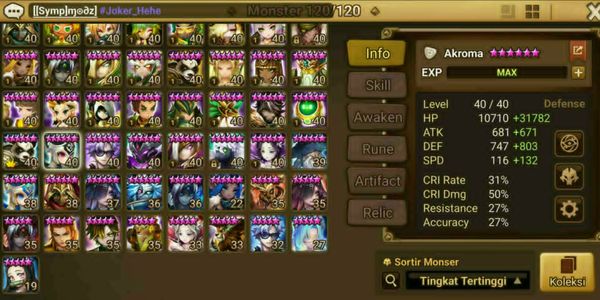 एशिया 7 LD5 Lydia, Alexandra, Herteit, Gurkha, Werner, Akroma और Tian Lang, 114 NB5, 312 6Star मॉन्स्टर