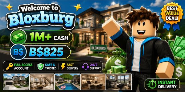 #1 ACCOUNT WELCOME TO BLOXBURG (As Shown | 100% Safe | Automatic Delivery)
