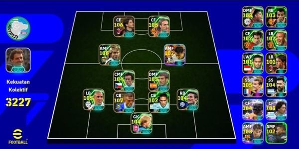 Akun eFootball Son Blitz Curler x Full Epic Booster GG x Pelatih Booster