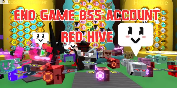 Red Hive End Game Account | Bee Swarm Simulator