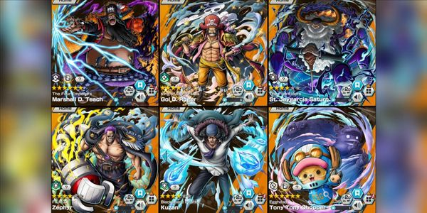 ไอดี 5 Extreme Blackbeard EX V2 Max Roger EX Saturn EX Zephyr EX Kuzan EX Chopper Max [Android/iOS]