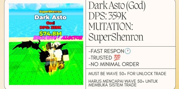 SuperShenron Dark Asto DPS 359K